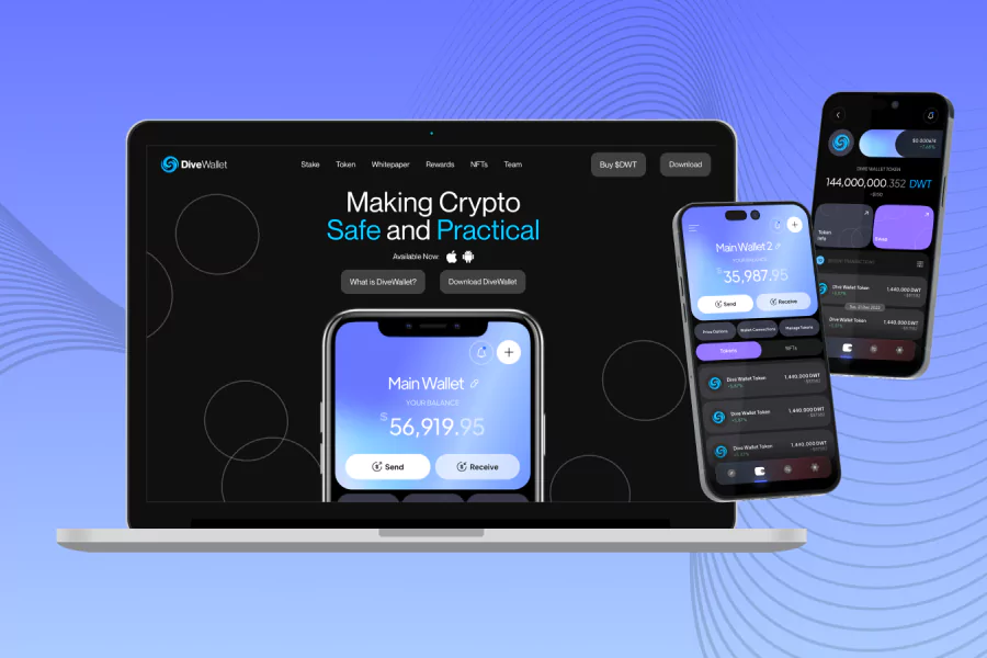 DiveWallet illustration