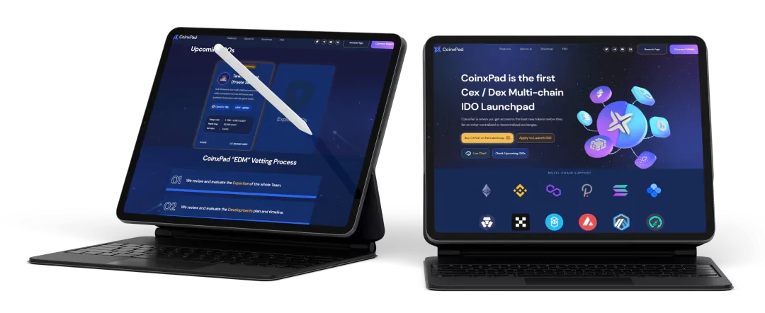 CoinxPad IDO Launchpad - Multi-chain fundraising platform