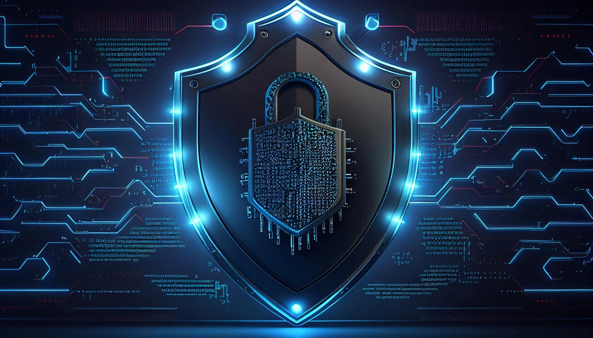 Abstract security background
